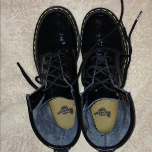 Patent LeatherBlack Doc Martens